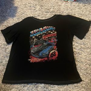 SHEIN hot wheels graphic tee